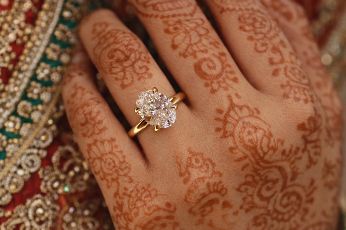 Elara Oval Solitaire