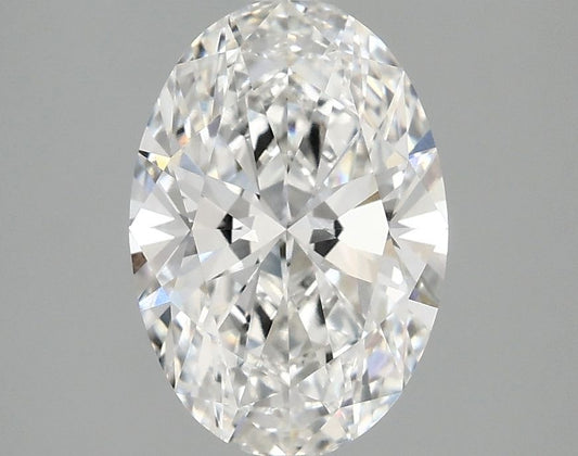 1.91 Carat F-VVS2 Oval Lab Diamond