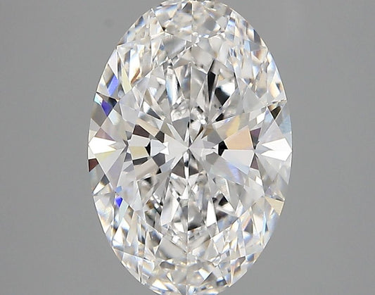 2.82 Carat D-VVS2 Oval Lab Diamond