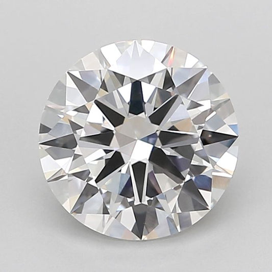 2.01 Carat F-VVS2 Round Lab Diamond