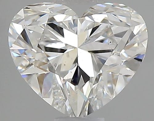 0.70 Carat G-SI1 Heart Cut Diamond