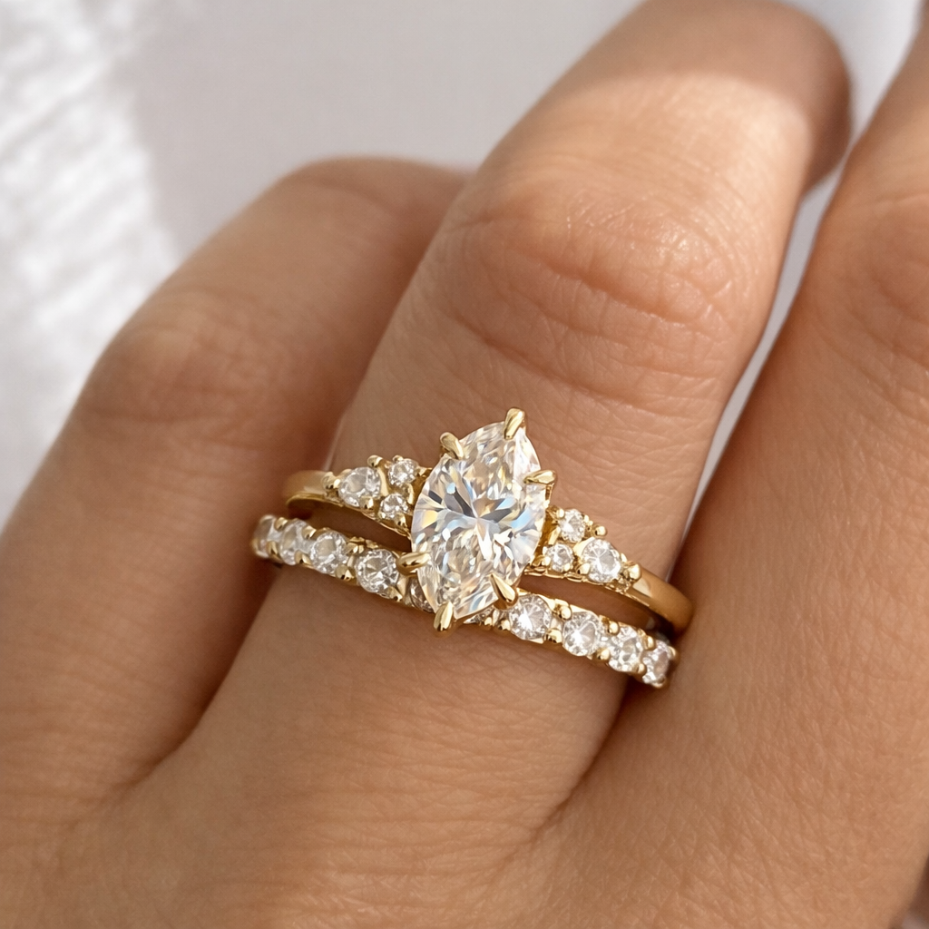The Aria Marquise Ring