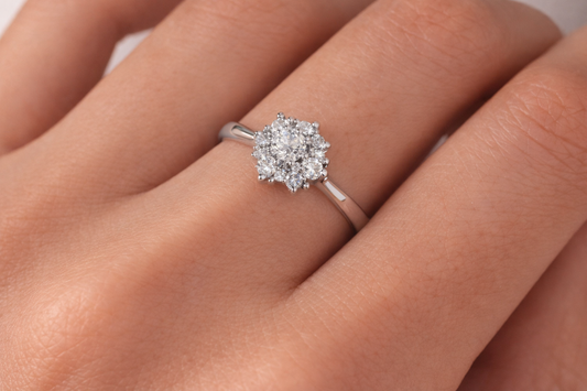 Celeste Cluster Ring