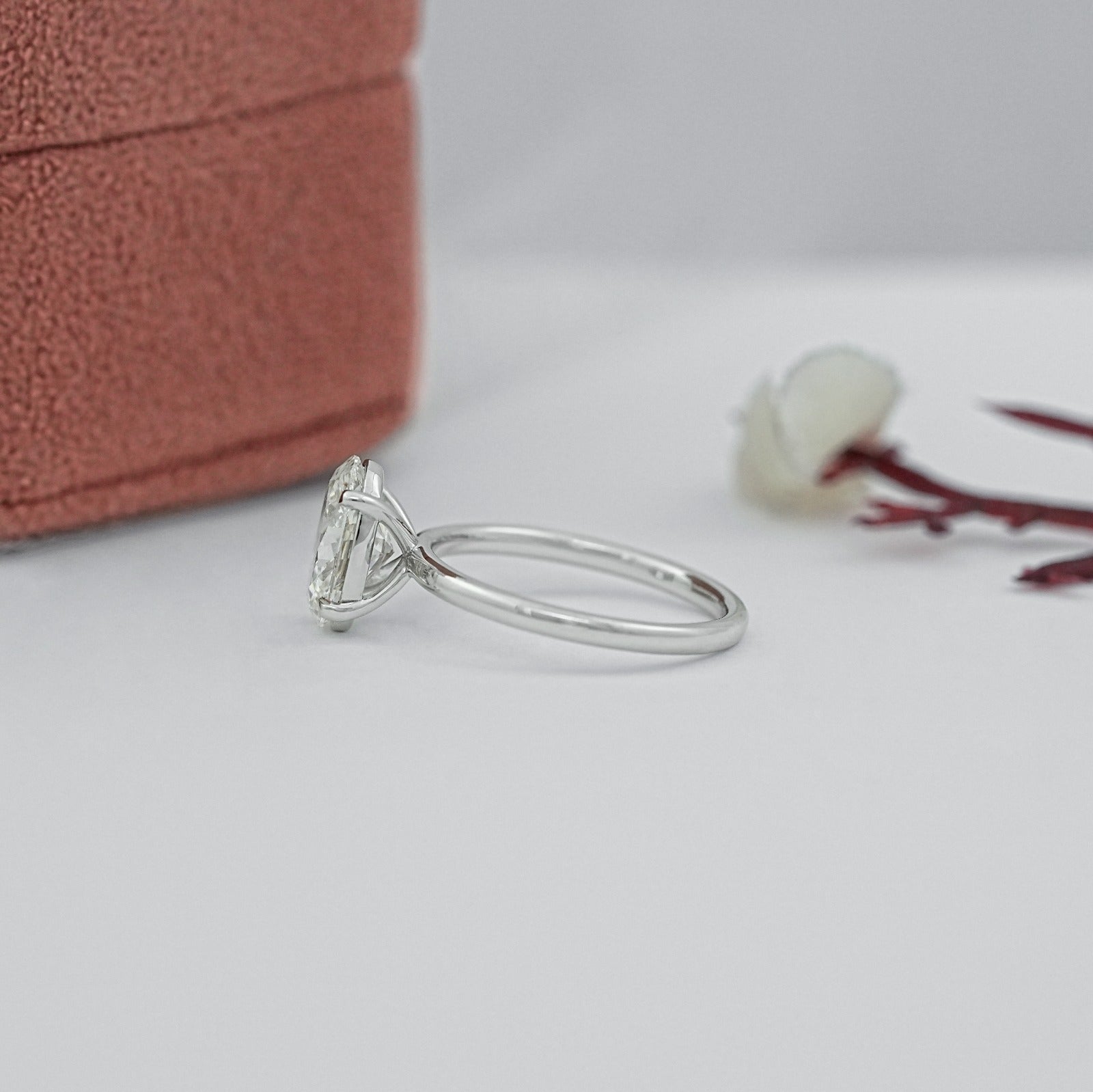 Oval Solitaire Engagement Ring